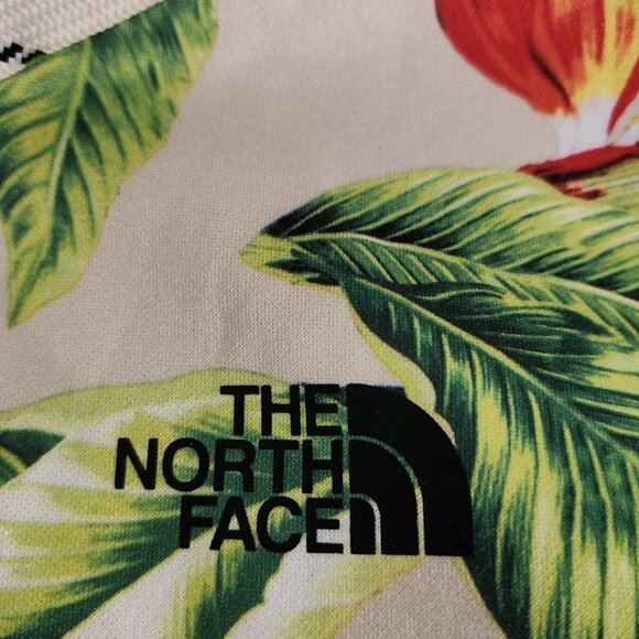 The North Face Mens  Full Zip Hoodie Hawaiian Birds Paradise Print Size M - Picture 4 of 9
